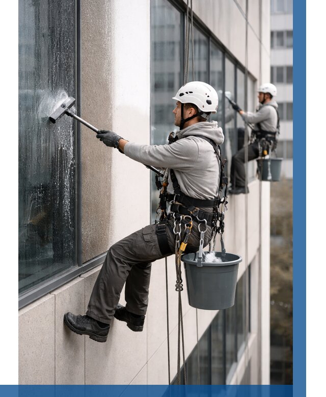 Мойка фасадов зданий в Кыштыме под ключ от 364 р. | ВЫСОТНИК-Кшт