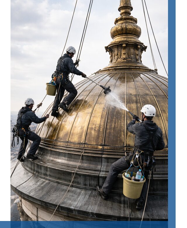 Мойка куполов и шпилей в Кыштыме от 8309 р. - заказать | ВЫСОТНИК-Кшт