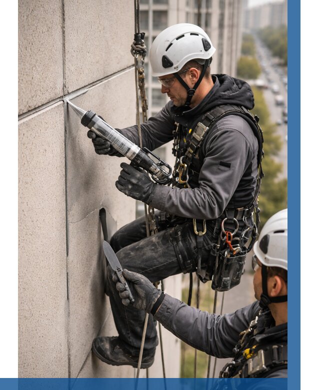 Первичная герметизация швов в Кыштыме от 623 р. | ВЫСОТНИК-Кшт