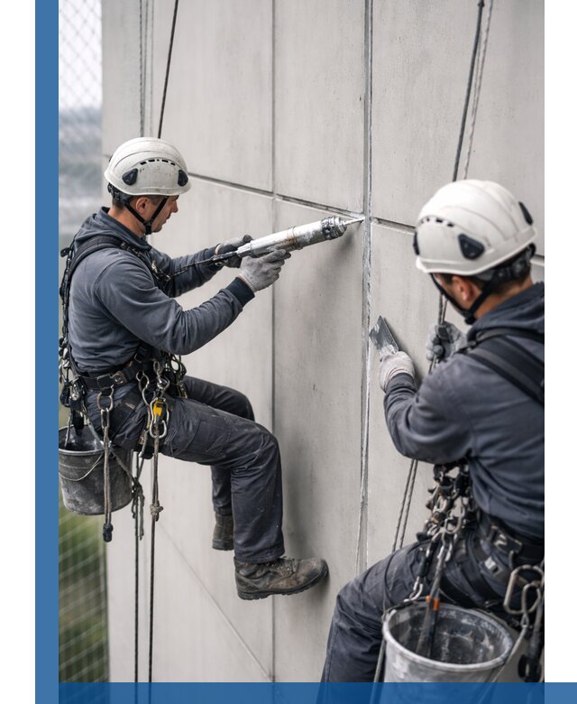 Первичная герметизация швов фасадов и кровель в Кыштыме