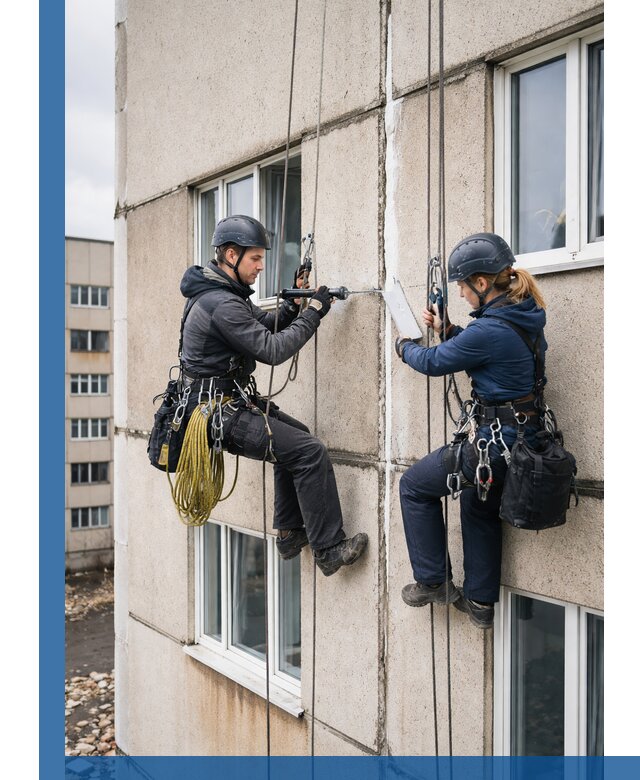 Герметизация межпанельных швов тёплым швом в Кыштыме