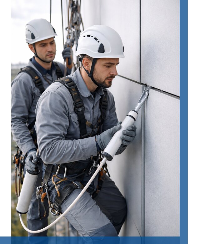 Герметизация швов вилатермом в Кыштыме от 623 р. | ВЫСОТНИК-Кшт