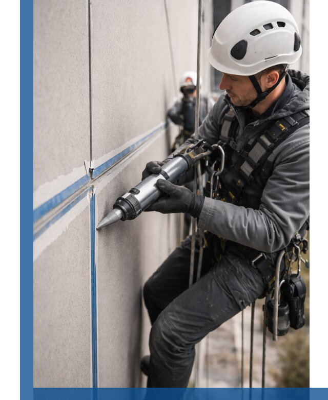 Герметизация стыков фасадных панелей в Кыштыме качественно и быстро