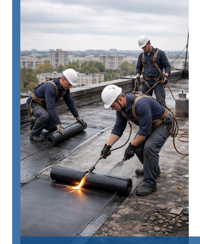 Ремонт наплавляемой кровли в Кыштыме качественно и надежно