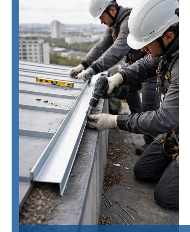 Монтаж капельника на кровле в Кыштыме с гарантией качества