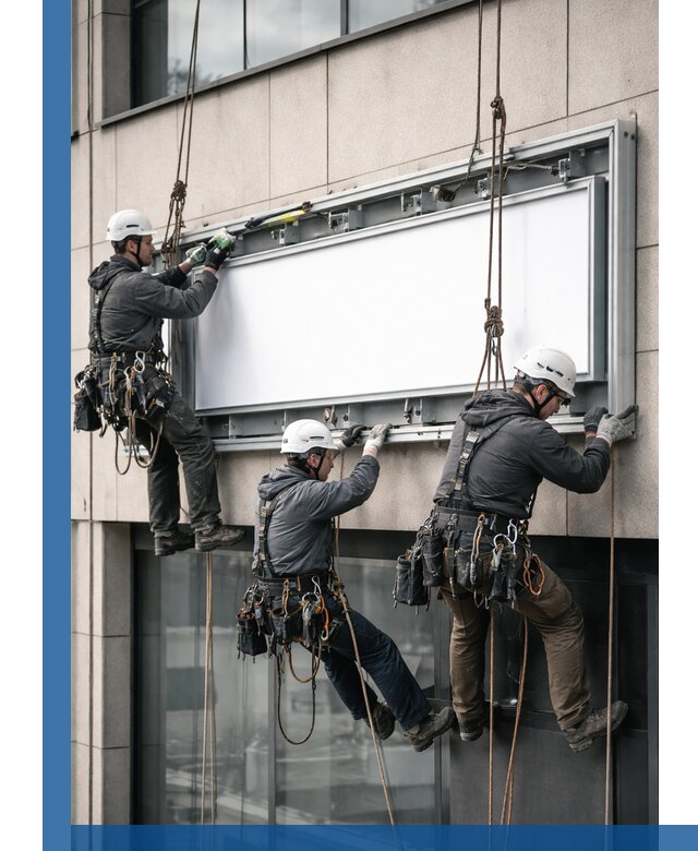 Профессиональный монтаж светового короба под ключ в Кыштыме