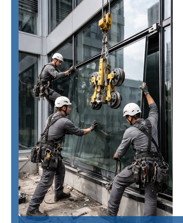 Структурное остекление фасадов в Кыштыме монтаж и обслуживание