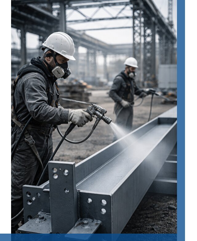 Антикорроз. обработка металлоконстр. в Кыштыме от 467 р. | ВЫСОТНИК-Кшт