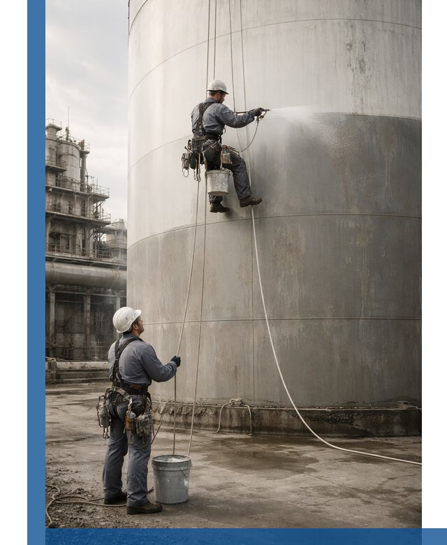 Покраска стальных резервуаров и емкостей в Кыштыме профессионально