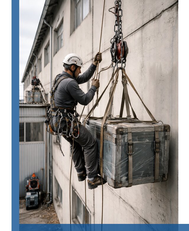 Подъем грузов на высоту в Кыштыме для промышленных объектов