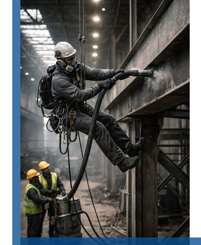 Обеспыливание конструкций в цехах промышленного производства в Кыштыме