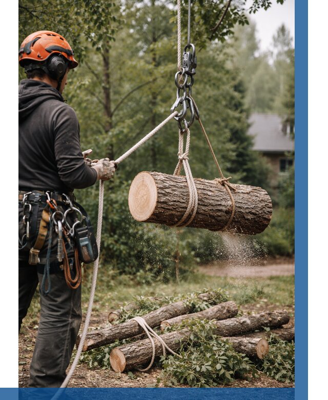 Валка деревьев частями в Кыштыме от 7790 р. | ВЫСОТНИК-Кшт