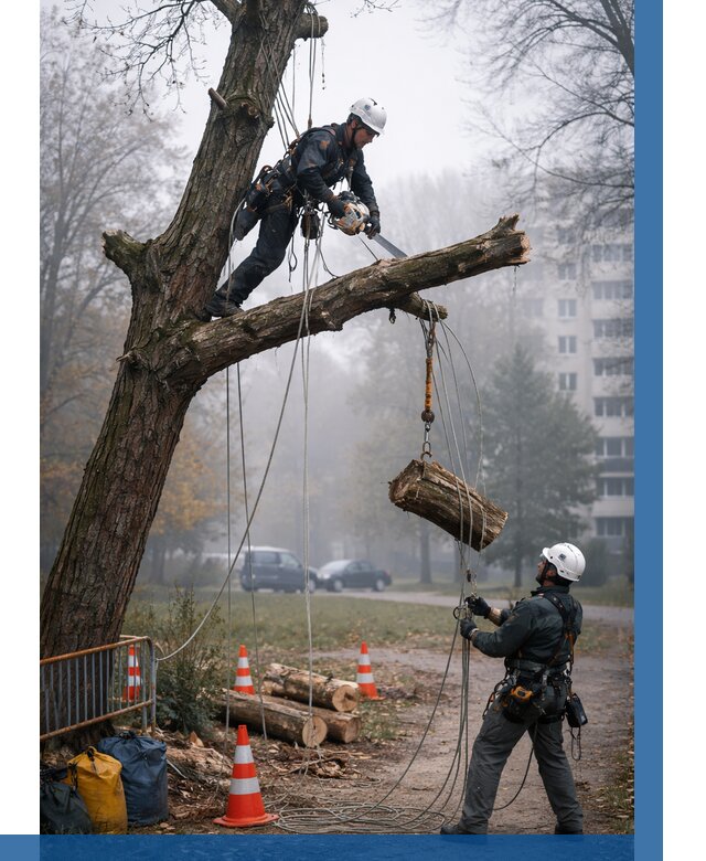 Удаление аварийных деревьев в Кыштыме от 15579 р. | ВЫСОТНИК-Кшт