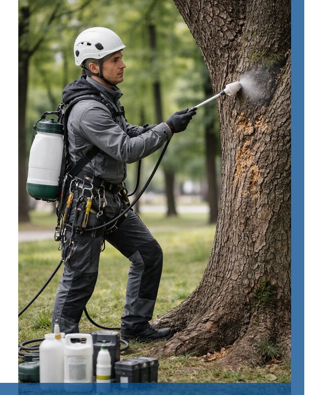 Обработка деревьев от вредителей в Кыштыме от 4674 р. | ВЫСОТНИК-Кшт